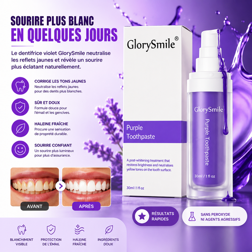Dentifrice Blanchissant  ( Glory smille)